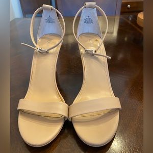 Express High Heel Nude Sandals